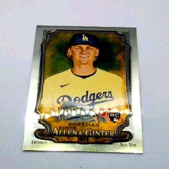 2024 Topps Allen & Ginter Chrome Emmet Sheehan #19 - Picture 4 of 6